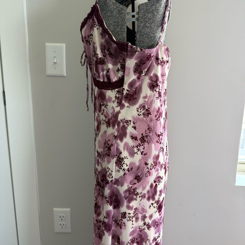 Planet Heart Floral Mesh Midi Dress – XL - Picture 3 of 6